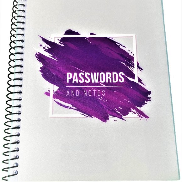 On GMA & Tamron Hall Show! Mini Password Books in Black, Red, or Purple! - Picture 3 of 13